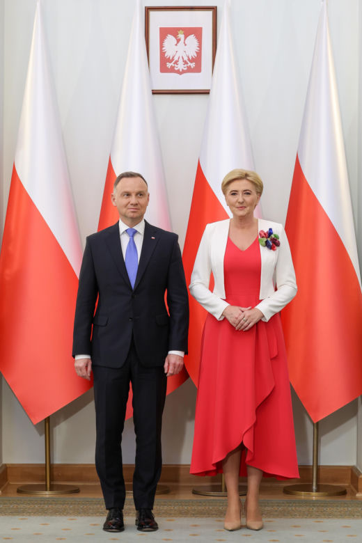 Tak się ubiera Agata Duda