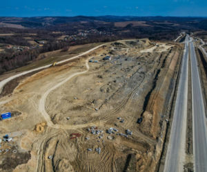 Najwyższa estakada w Polsce powstaje na S19 Babica Jawornik. Na plac budowy prowadzą serpentyny
