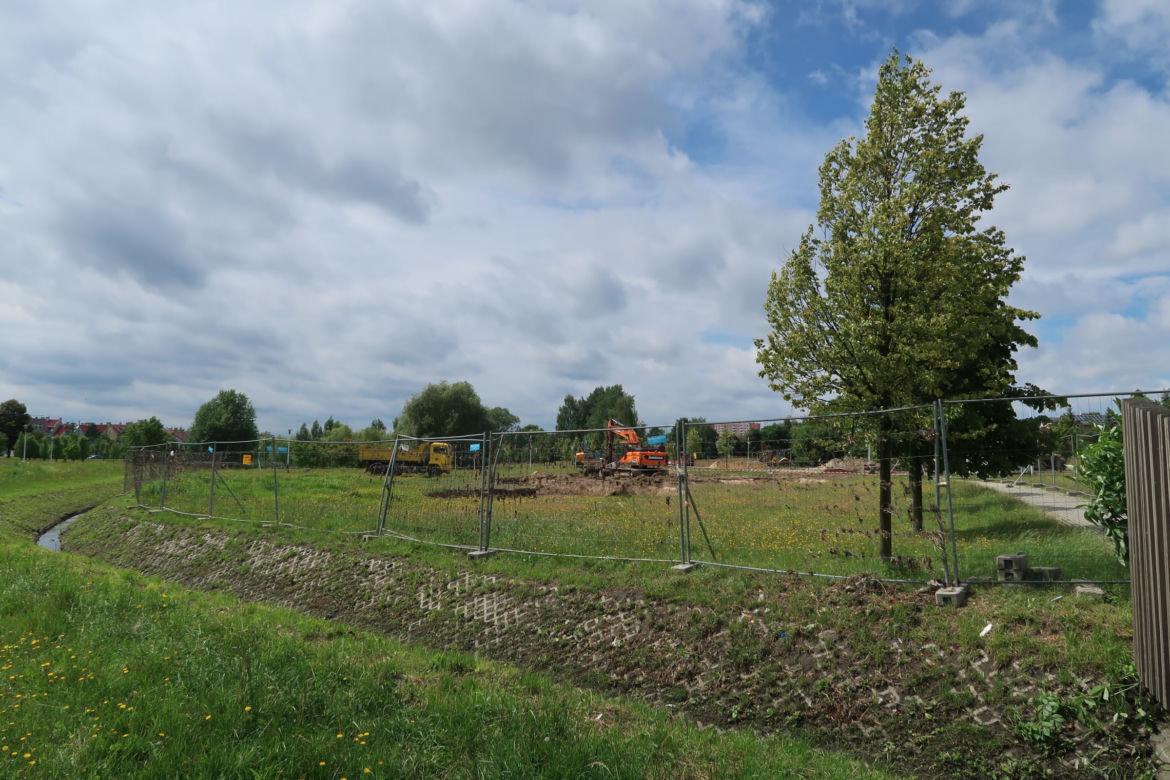 Park Jaworek w Tychach zamienił się w wielki plac budowy [ZDJĘCIA]