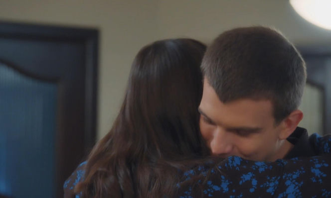 M jak miłość odc. 1933. Mateusz (Rafał Kowalski), Bogna (Sherazade Wolff)