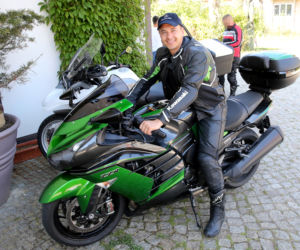Radek Liszewski na piekielnie szybkim motorze