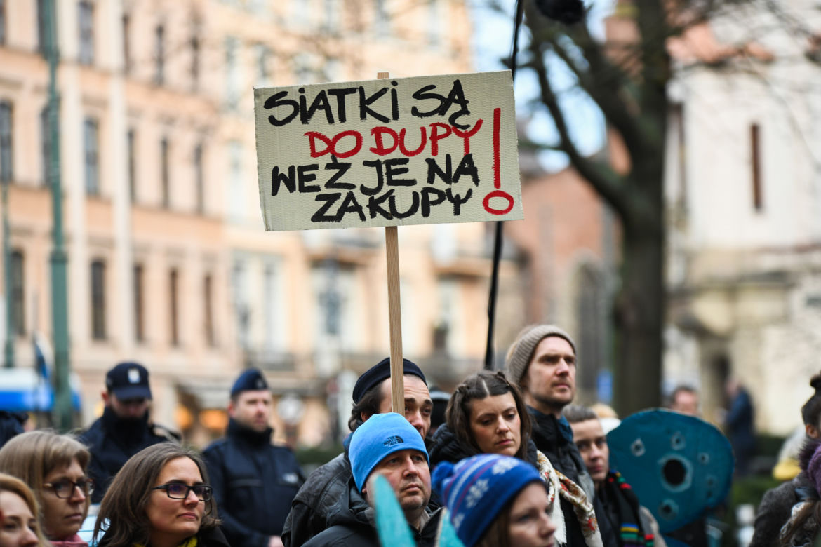 Kraków: Protest w sprawie Zakrzówka