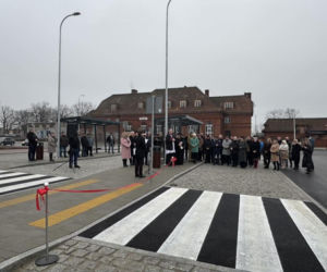 Plac Dworcowy w Pasłęku już gotowy