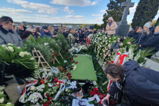 Poseł Łukasz Litewka spoczął w honorowym miejscu