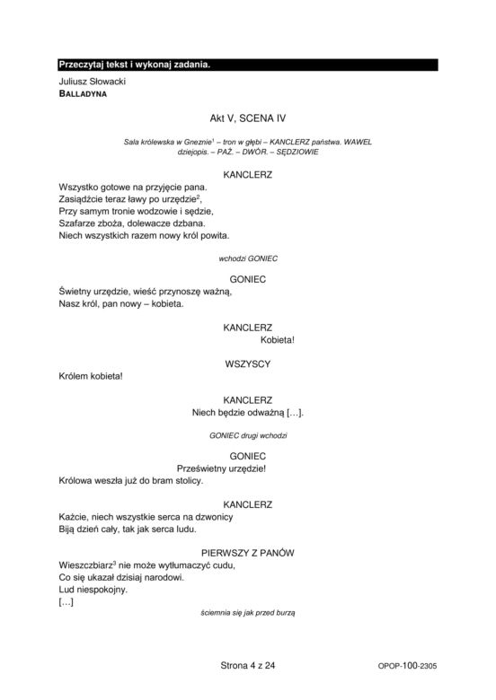 Tak wyglądał egzamin ósmoklasisty 2023 z polskiego!
