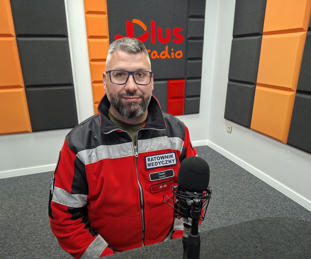 Paweł Ochim, szef grupy ratownictwa Polskiego Czerwonego Krzyża w Koszalinie