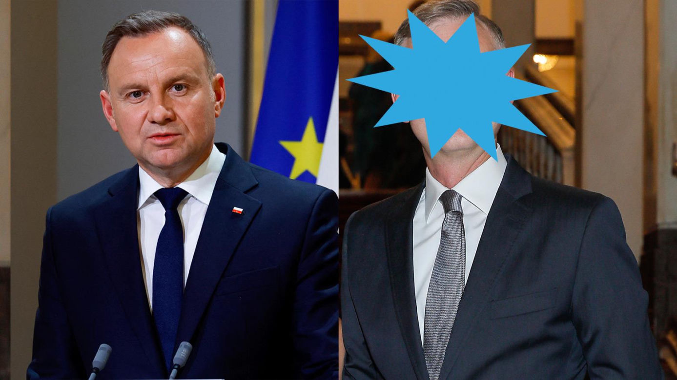 Andrzej Duda ma sobowtóra? To mąż Kasi Zielińskiej