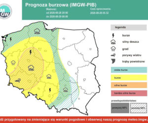 Wielka ulewa zbliża się do Polski! IMGW i łowcy burz wydali alerty pogodowe