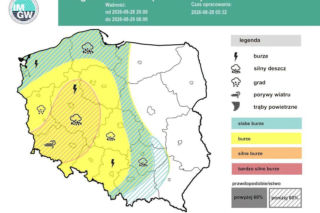 Wielka ulewa zbliża się do Polski! IMGW i łowcy burz wydali alerty pogodowe