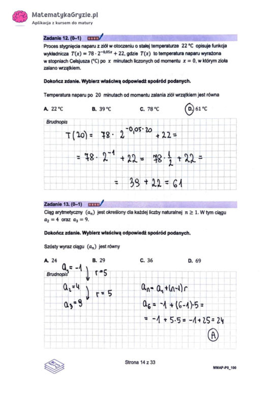 Matura próbna 2024: matematyka. Arkusze CKE i odpowiedzi. Poziom podstawowy [Formuła 2023]