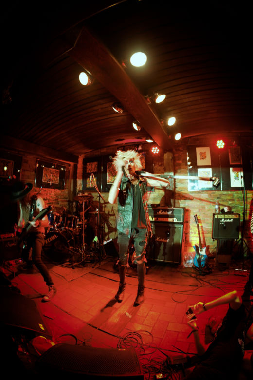 Energetyczny koncert Wildstreet w toruńskim Hard Rock Pubie Pamela