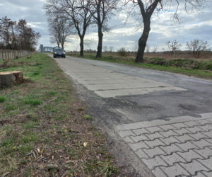 Ulica Henrykowska w Lesznie przed remontem