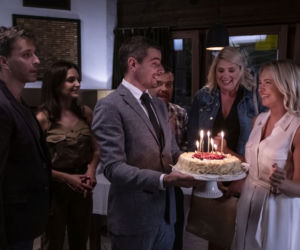 W rytmie serca 5 sezon, odcinek 57. Maria (Barbara Kurdej-Szatan), Ewa (Elżbieta Romanowska), Siedlecki (Antoni Pawlicki), Weronika (Maria Dębska), Piotr (Filip Bobek)
