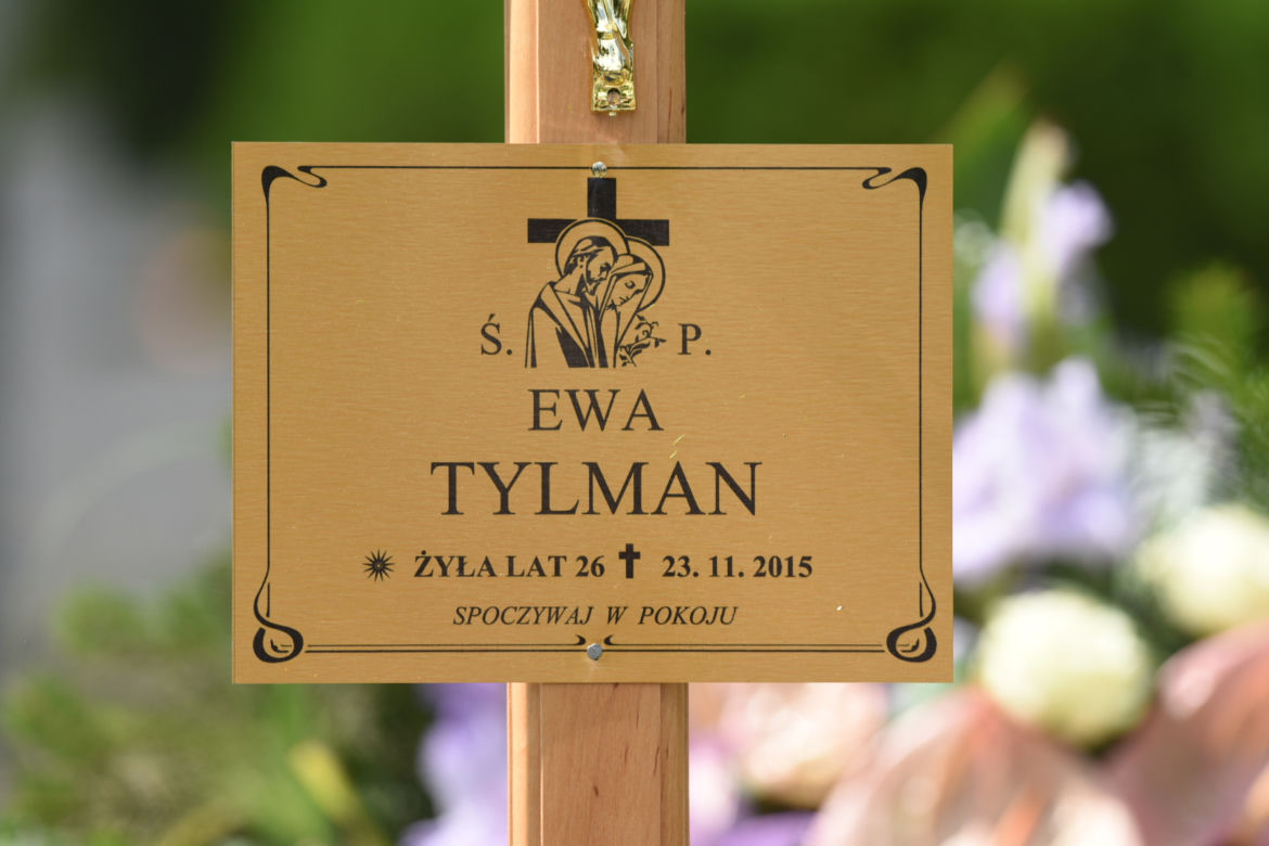 Grób Ewy Tylman