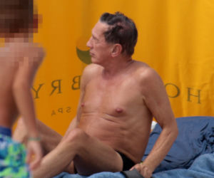 Jan Englert i Beata Ścibakówna uciekli przed trąbą