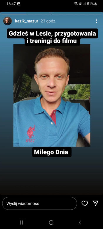 Kazimierz Mazur (Kamil z Na Wspólnej) w ciągu ostatnich miesięcy bardzo schudł