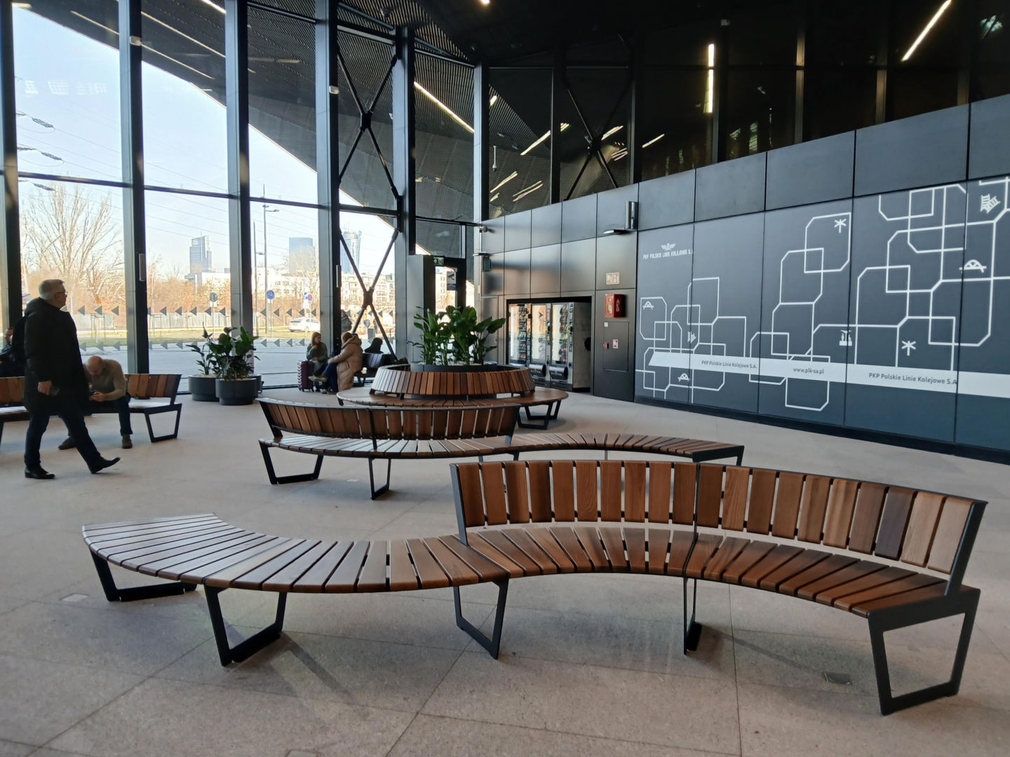 Dworzec PKP Warszawa Zachodnia po przebudowie