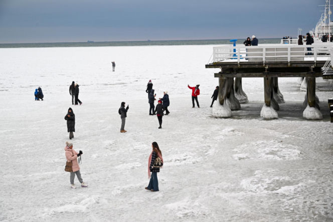 Zamarznięty Bałtyk
