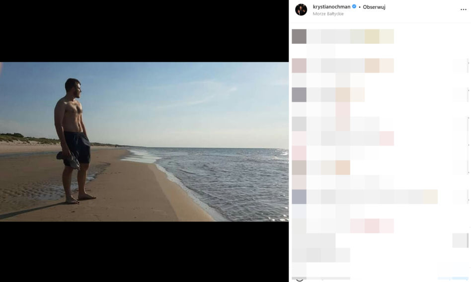 Krystian Ochman nie ma dziewczyny