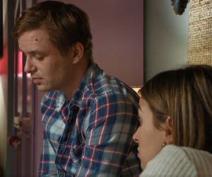 Barwy szczęścia, odcinek 2415, Klara (Olga Jankowska), Hubert (Marek Molak)