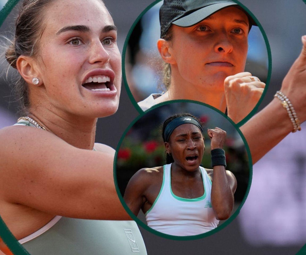 Aryna Sabalenka, Iga Świątek, Coco Gauff