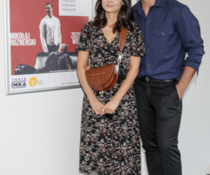 Mikołaj Roznerski i Adriana Kalska - premiera spektaklu Kontrakt w teatrze IMKA