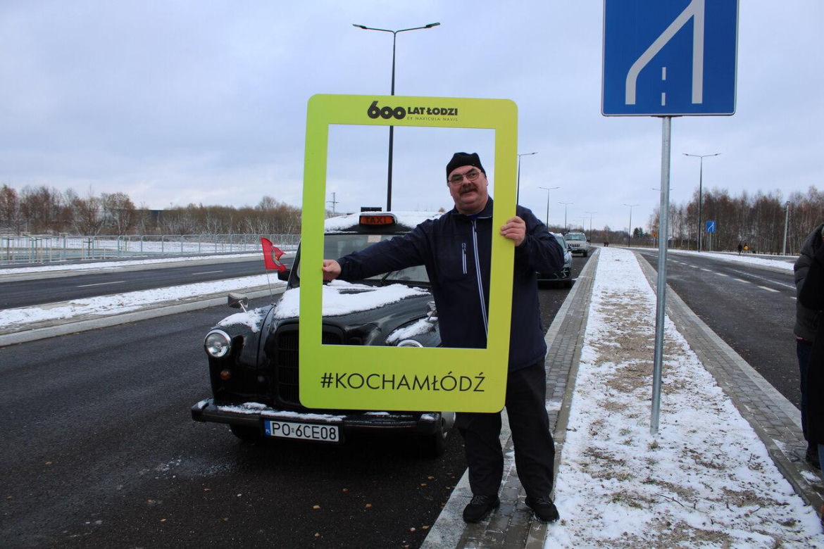 Przejechali nowym odcinkiem Trasy Górna
