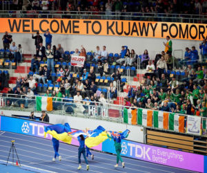 Halowe Mistrzostwa Świata w Lekkoatletyce Kujawy Pomorze 26 w Toruniu. Zdjęcia kibiców i zawodników z 1. dnia imprezy