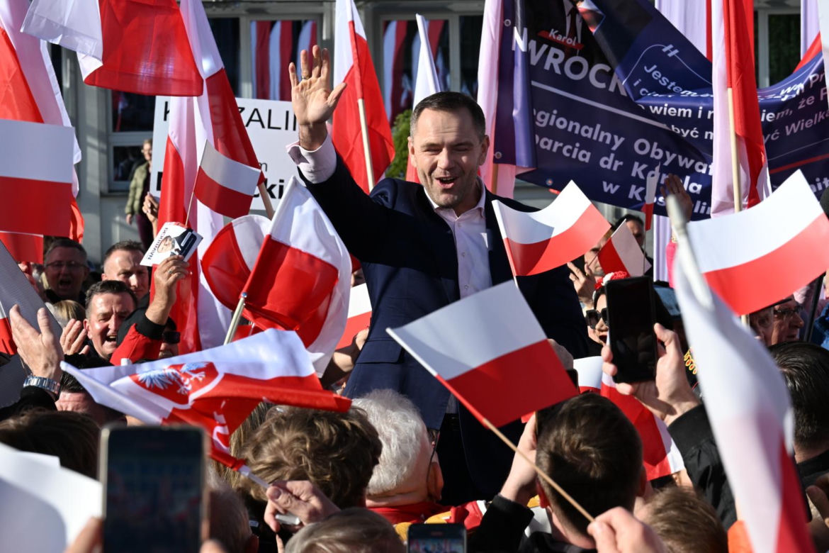 Tak Karol Nawrocki rozgrzewał się przed debatą prezydencką "Super Expressu"!