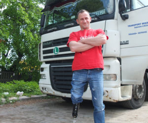 Bez nogi 6 razy okrążył ziemię