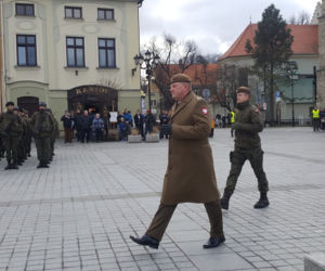 Uroczysta przysięga żołnierzy WOT