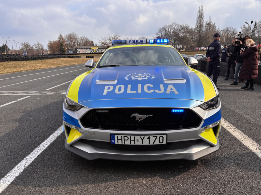 Ford Mustang w służbie radomskiej policji