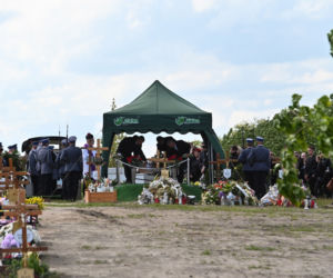 Pogrzeb policjanta, który zginął w wyniku wypadku w Gdyni