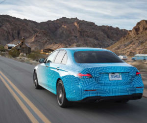Zamaskowany Mercedes-Benz Klasy E (2020) po facelitingu