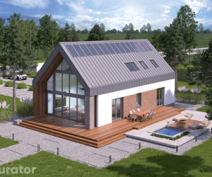 Projekt A102 Dom z klimatem