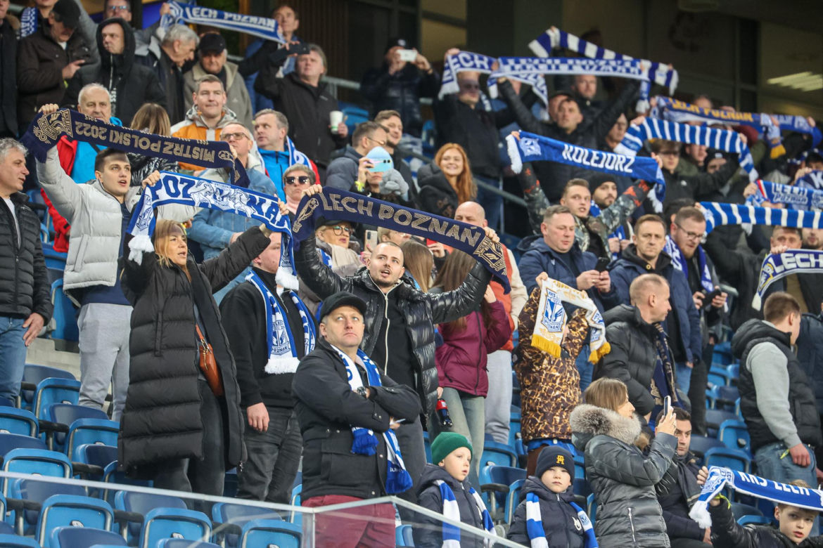 Tak bawili się kibice na meczu Lech Poznań - Śląsk Wrocław