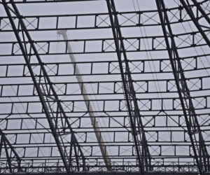 Budowa stadionu w Szczecinie - listopad 2020