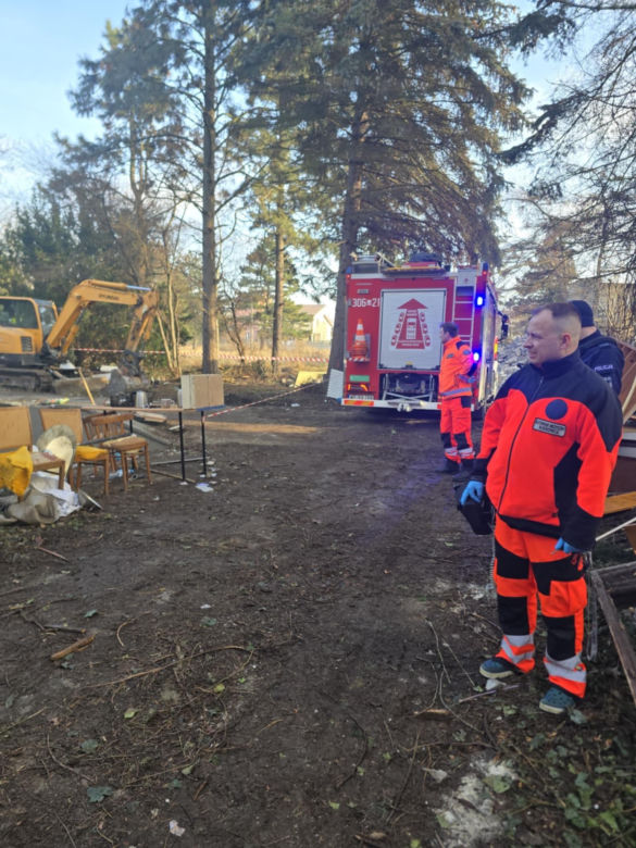 Runął strop budynku w Warszawie (23.01.2025)