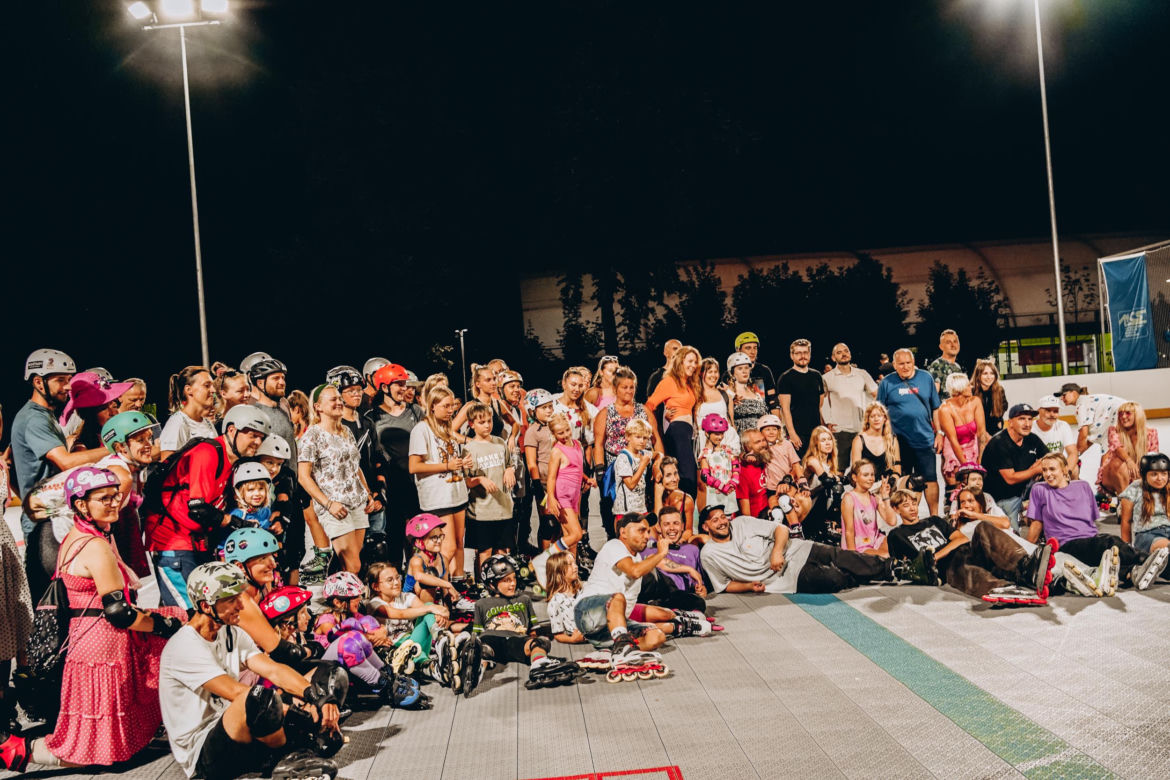 Wrocławska potańcówka na rolkach za nami! Tak wyglądał Skate Night Wrocław