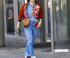 Ten model dżinsów wygląda świetnie na każdym typie sylwetki. Anna Dereszowska i Aneta Zając pokochały ten fason