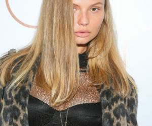 Magdalena Frąckowiak w przezroczystej sukience