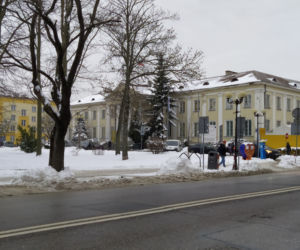 Jak wyglądała ulica Piłsudskiego w Siedlcach i okolica dawnej bramy-dzwonnicy pod koniec stycznia 2021?