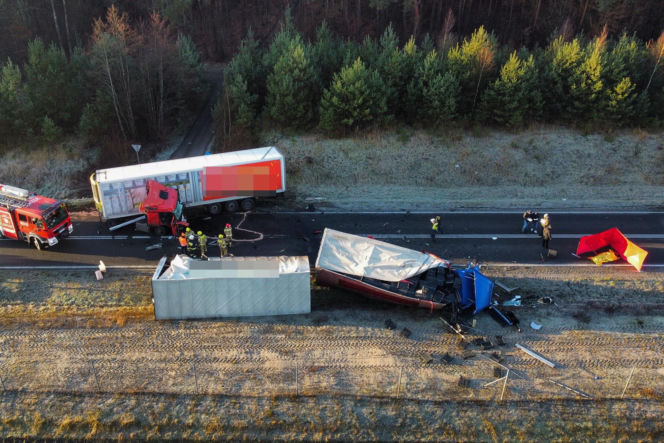 Tragiczny wypadek na "starej trójce" pod Gorzowem