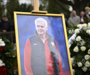 Kondukt, pogrzeb, Jacek Magiera