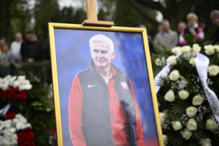 Kondukt, pogrzeb, Jacek Magiera