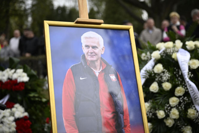 Kondukt, pogrzeb, Jacek Magiera