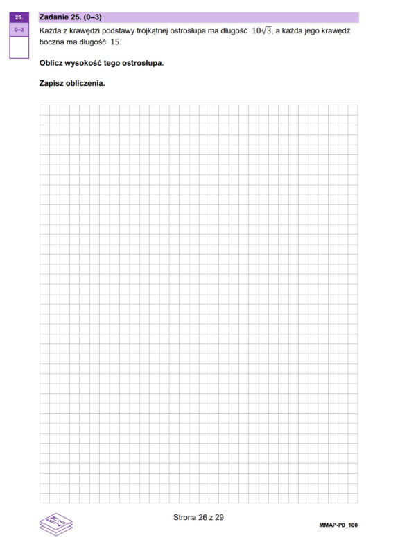 Matura próbna 2023 - Matematyka., arkusze zadań