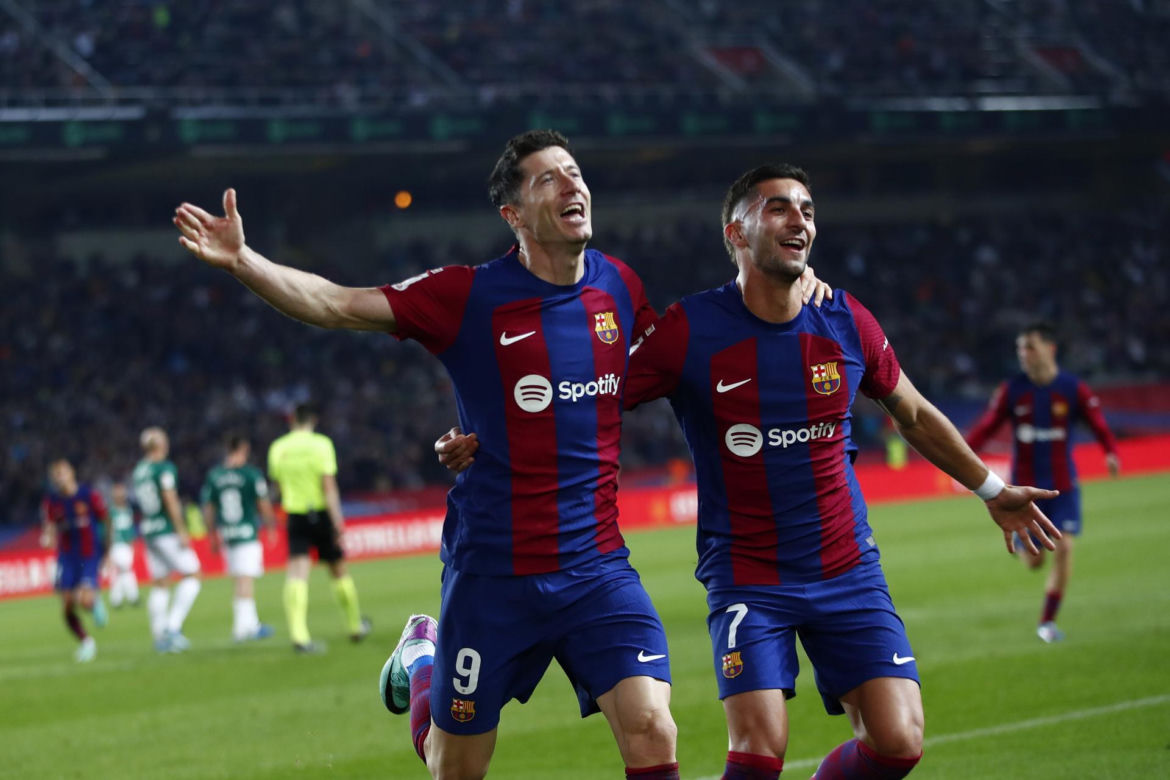 Lewandowski z żoną zadał szyku na gali