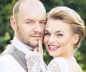 Emilia Komarnicka i Redbad Klynstra już po ślubie