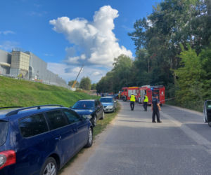 Wypadek na terenie SSE Starachowice